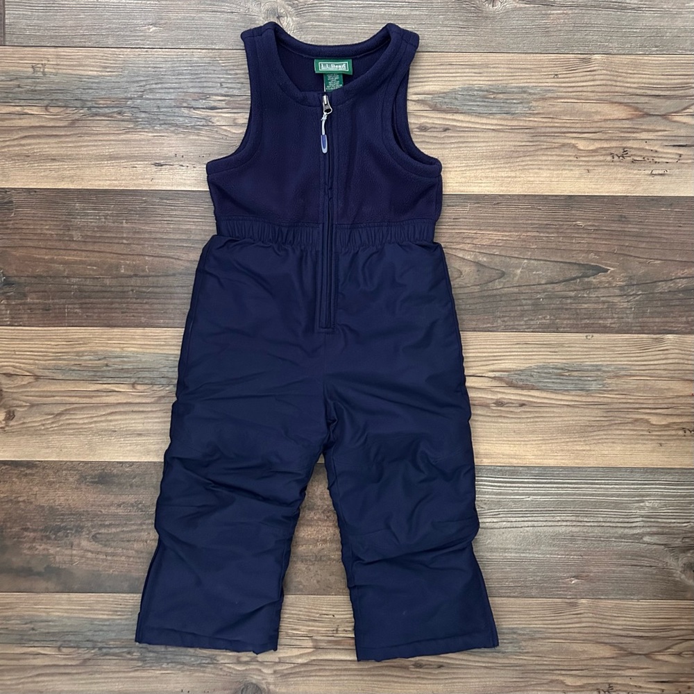 Toddler Boy’s L.L.Bean SnowBibs size 4T
